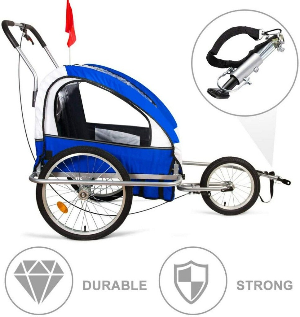 Universal Bicycle Bike Trailer Hitch Baby Coupler Attachment Linker Connector US