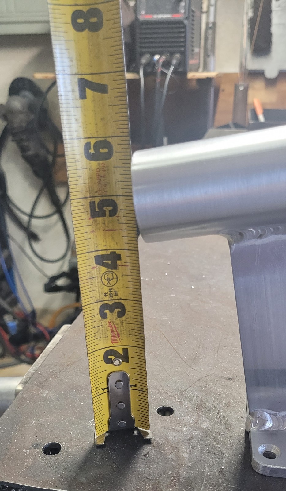 1 1/4" Inside Diameter Shallow Water Anchor ANGLED Transom / Stern Mount.