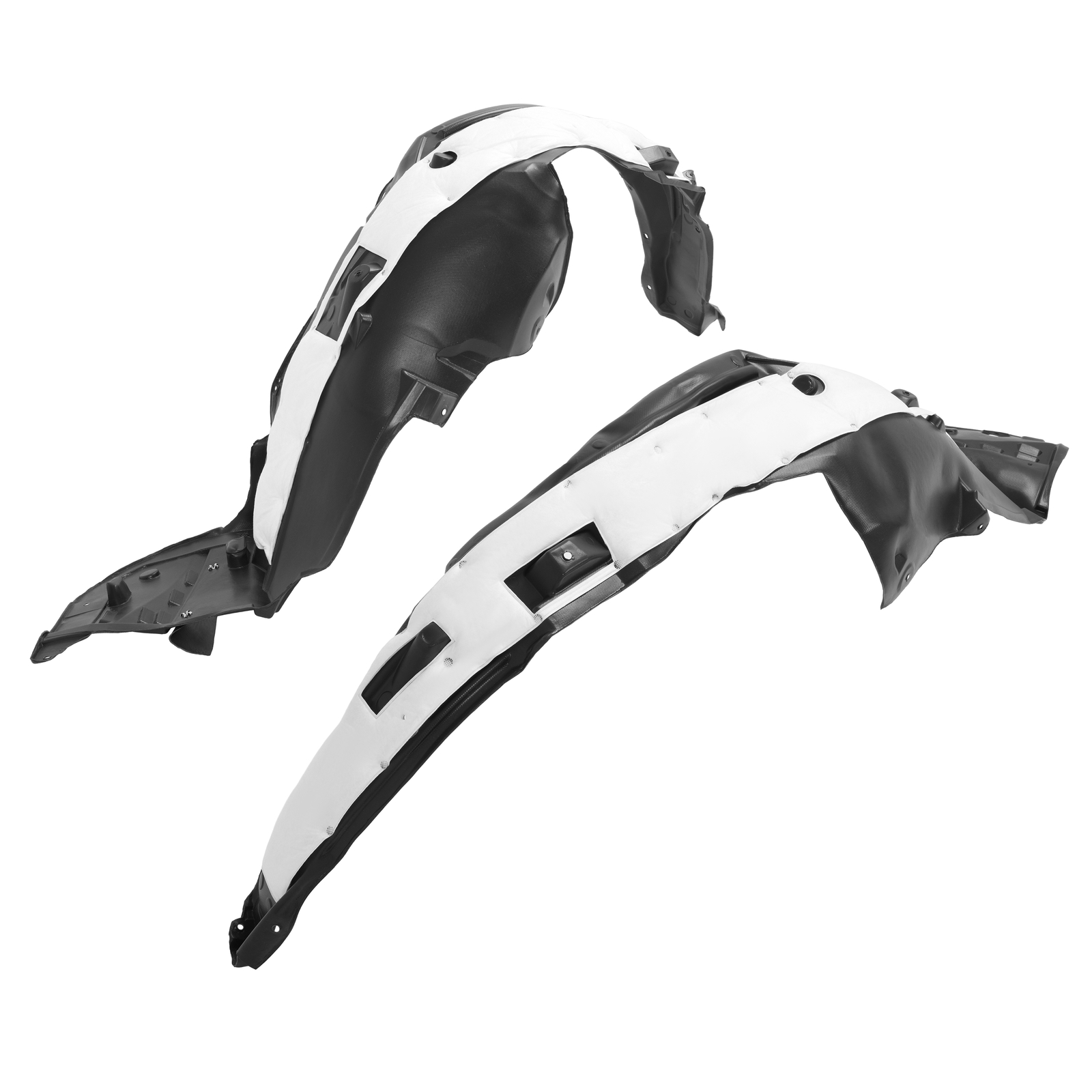 Fender Liners Set Front Left and Right For 2016-2017 Honda Accord Sedan