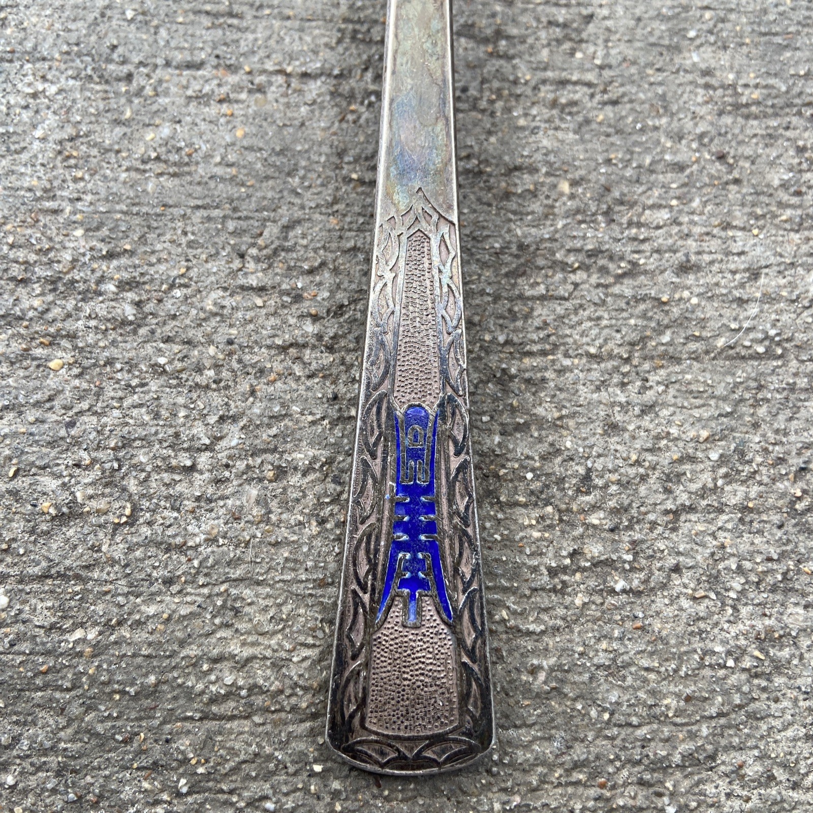 Vintage Korean 70% Sterling Silver Fork