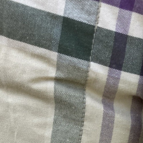 NEW Ralph Lauren Home Full/Queen Down Comforter Green, Purple Reversible Plaid