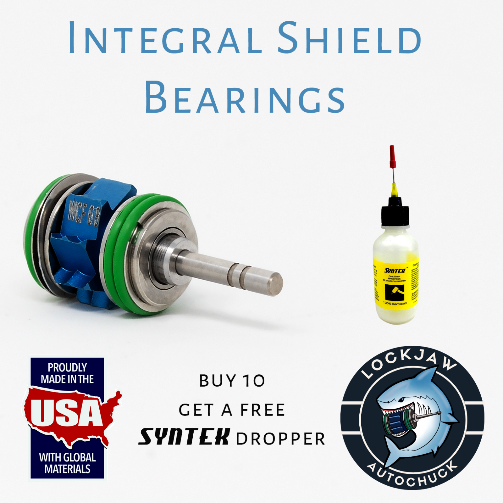 Star Handpiece 430 SWL Push Button Turbine LubeFree Ceramic Bearings Lot of 10