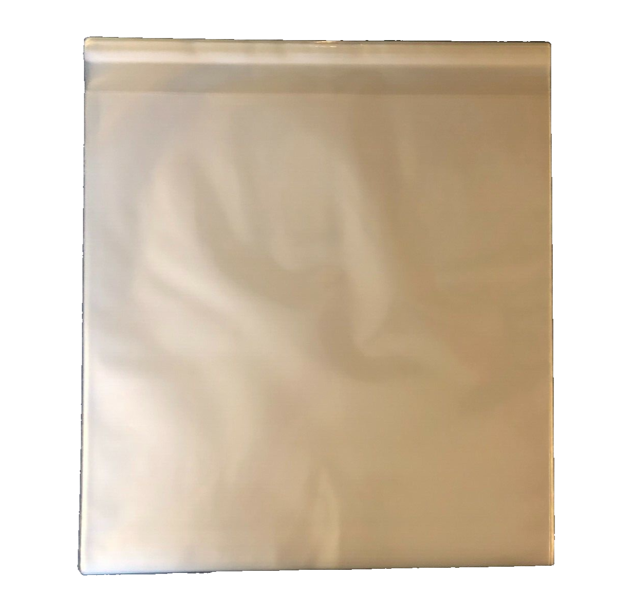 100 Vinyl Record Sleeves Resealable Flap Plastic Outer 33 RPM LP Cover Album bag