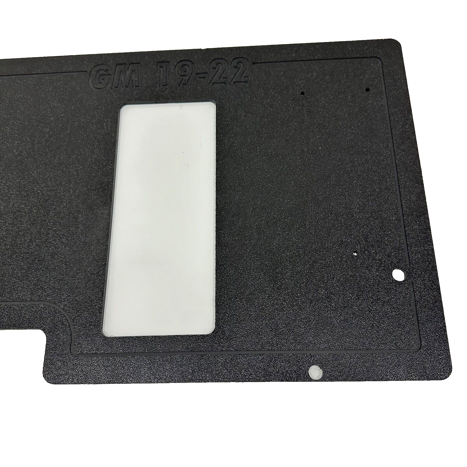 19-23 GM Truck Silverado Sierra Custom Made Amplifier Rack 1/4 Abs Plastic