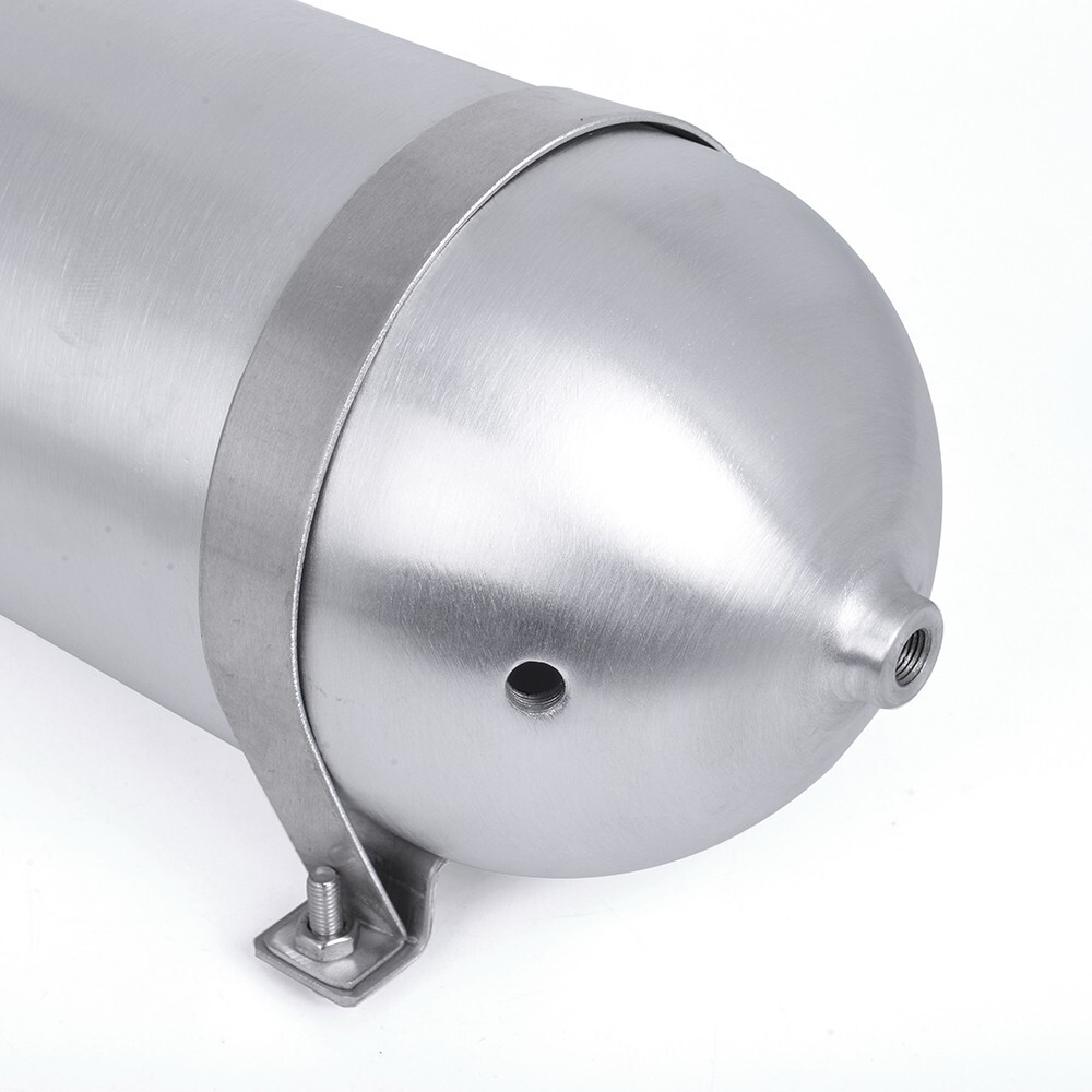 3 Gallon Air Tank Seamless Raw Aluminum for Air Ride Suspension System