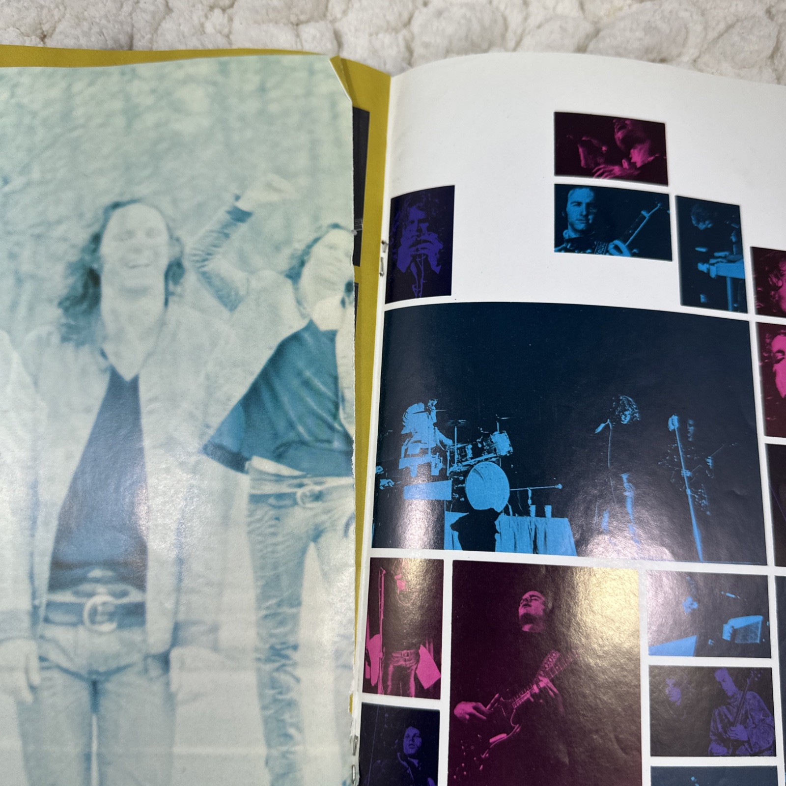 THE DOORS WAITING FOR THE SUN Jim Morrison 1968 TOUR Program Original 1968 As Is