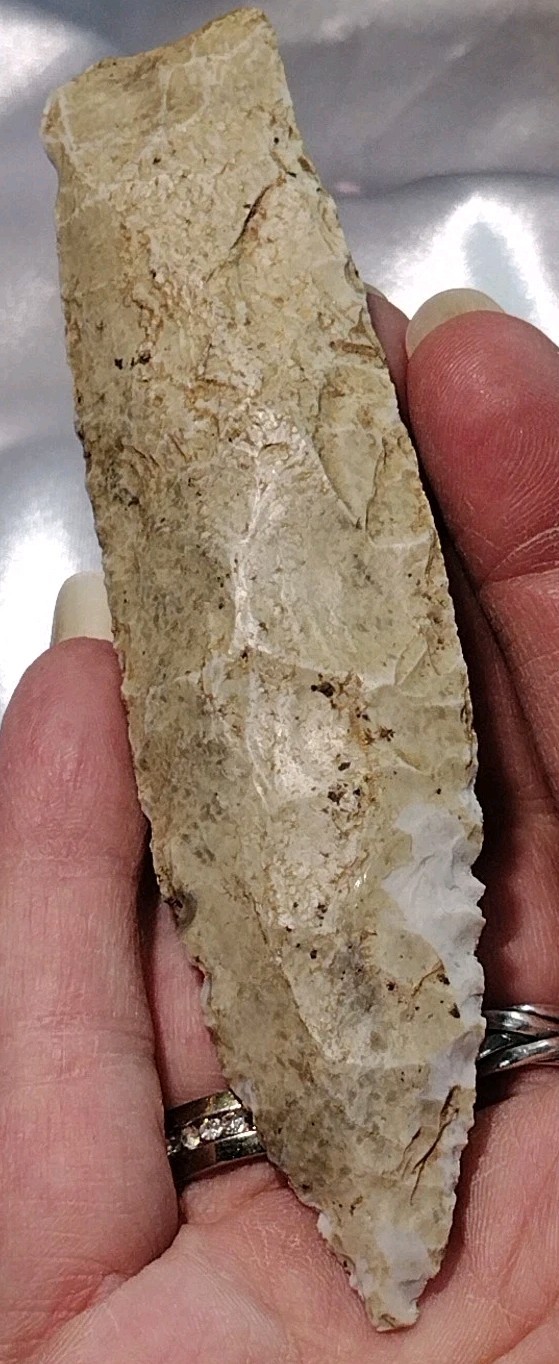 Adena Indian Arrowhead Relic Arrowhead & Blade Flint Bourbon Co. Fort Scott KS