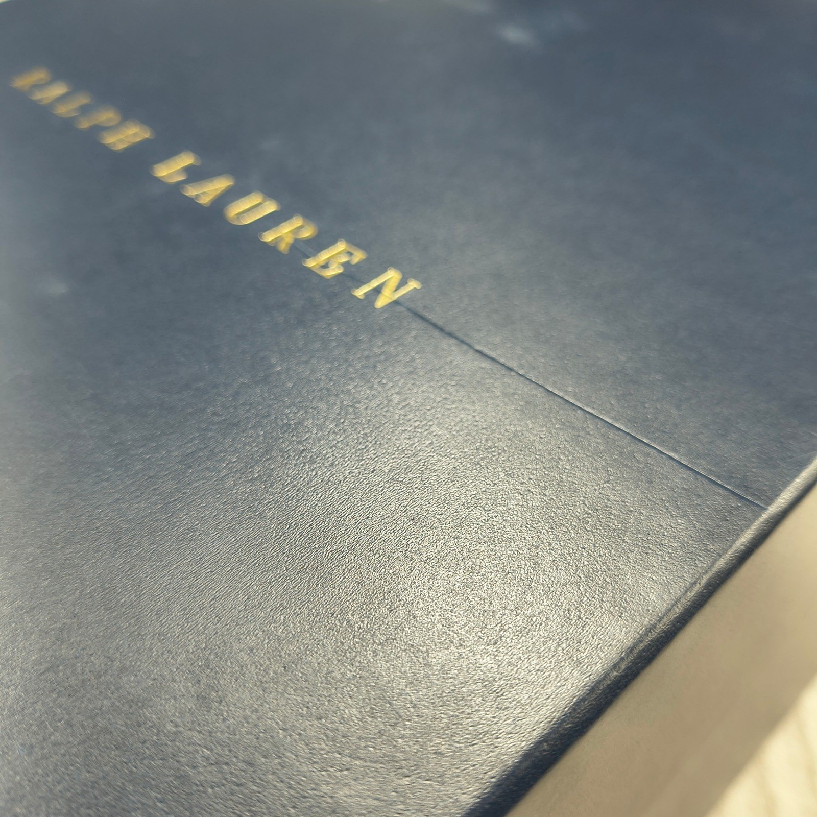 Ralph Lauren Hudson Plaid Crystal Decanter and 2 Glasses Gift Set