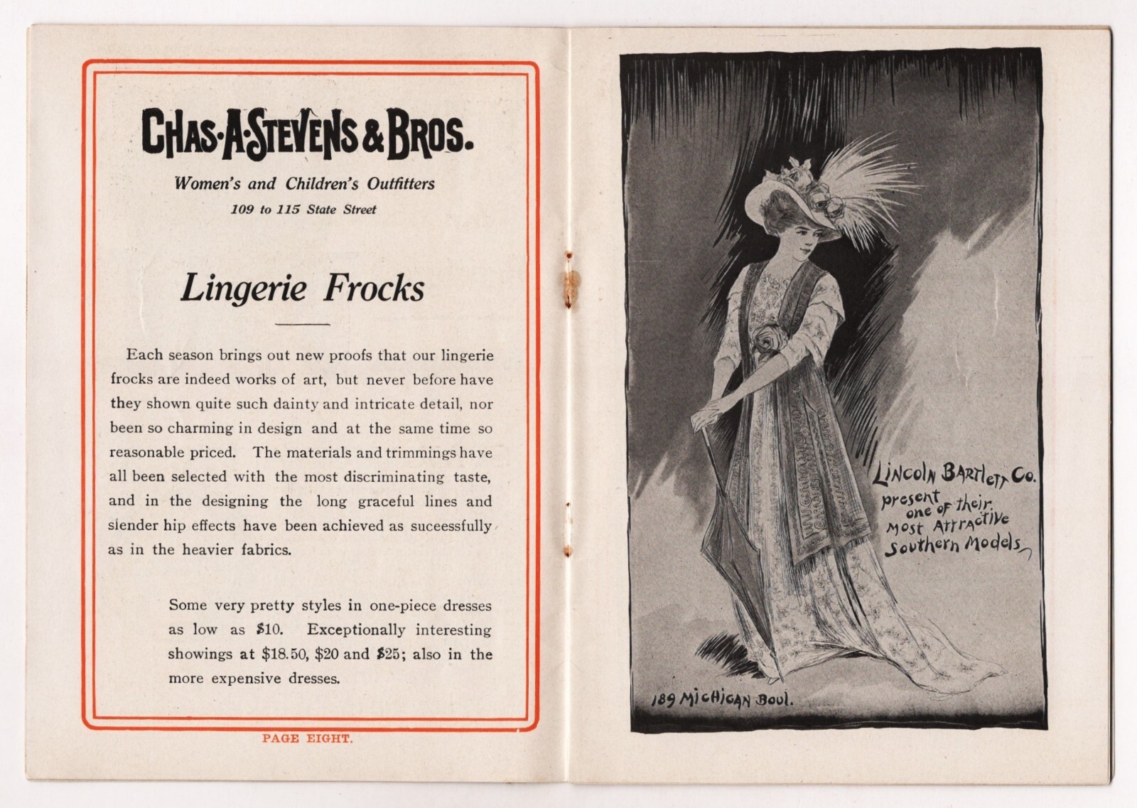 Tyrone Power Sr. "THE SERVANT IN THE HOUSE" Walter Hampden 1908 Chicago Program
