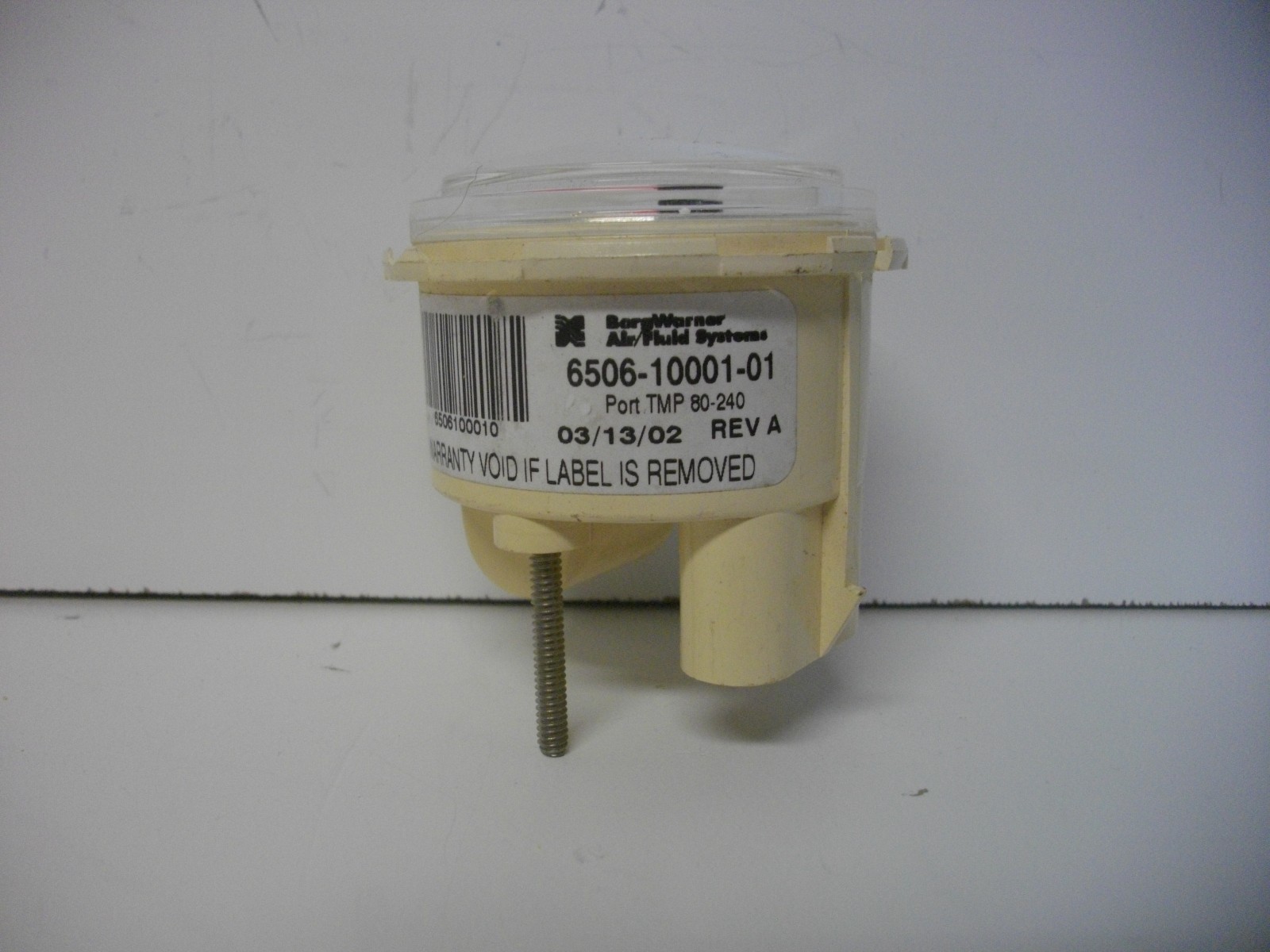 BorgWarner MasterCraft Water Engine Temperature Gauge 6506-10001-01 Boat Marine