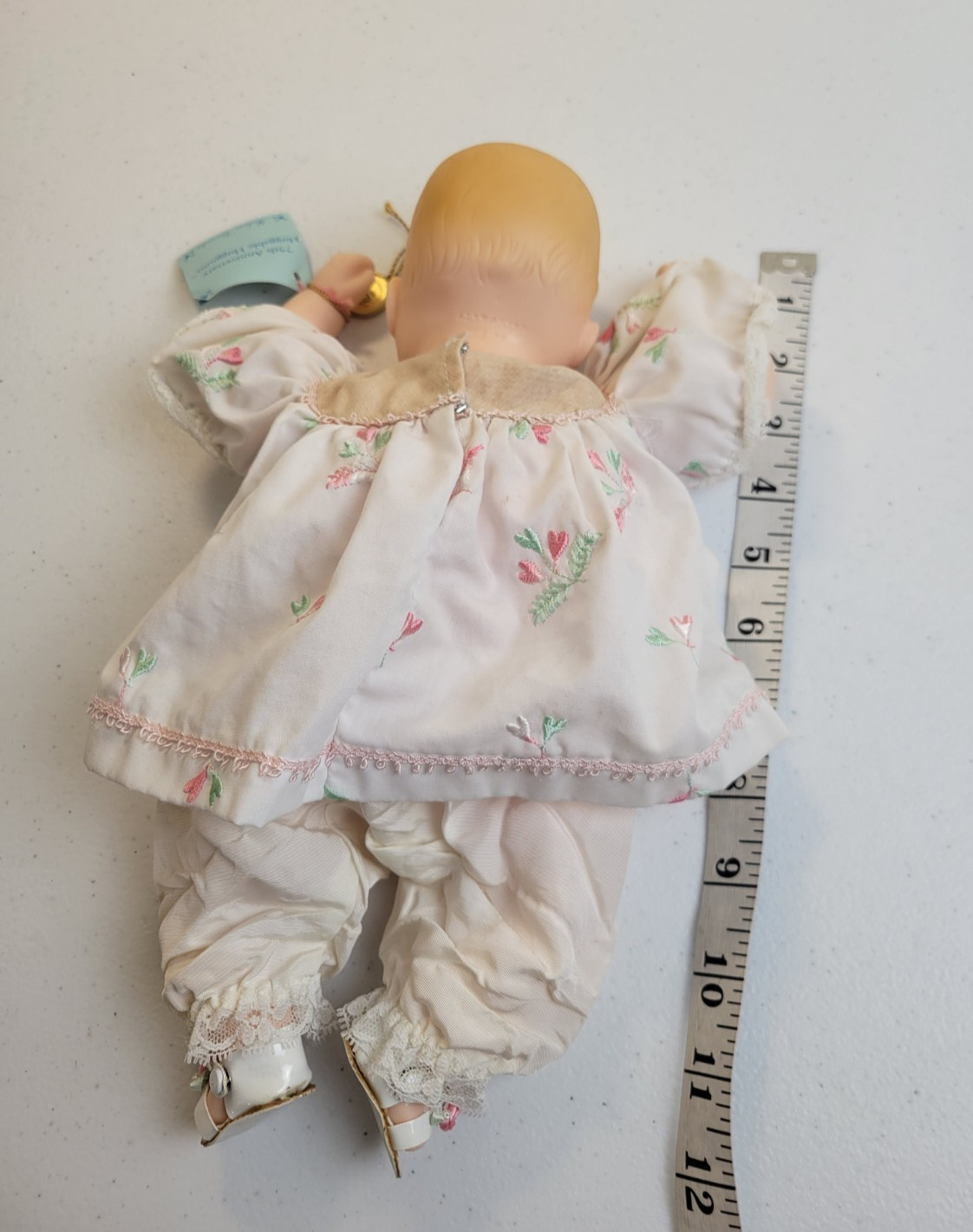 Vtg Madame Alexander Huggable Huggums Baby Doll 70s 75th Anniv Sleepy Eyes