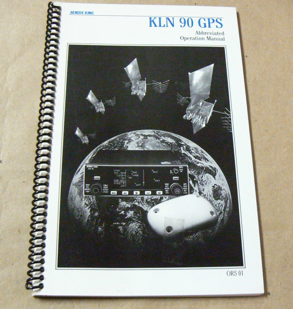 Bendix King KLN 90 GPS Abbreviated Operational Manual