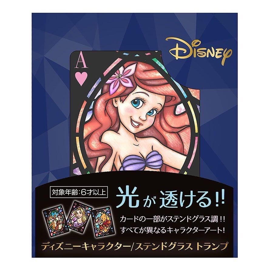 Tenyo x Disney & Pixar Stained Glass Playing Cards Bundle Set - SHIP FROM USA
