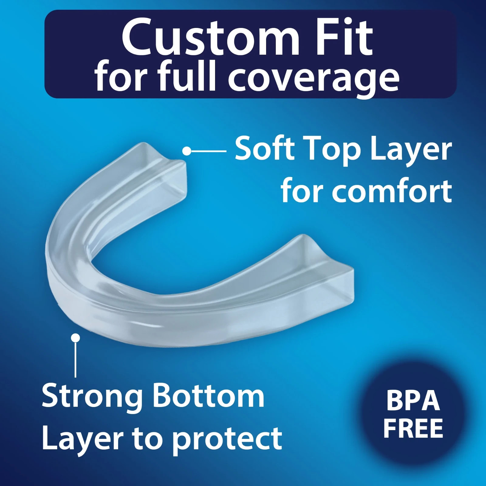 DenTek Professional-Fit Dental Guard, Custom Fit w/ Maximum Protection