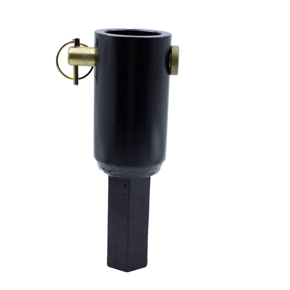 Auger Adapter Conversion 2-9/16 inch female Round to 2" Male Hex Heavy Duty