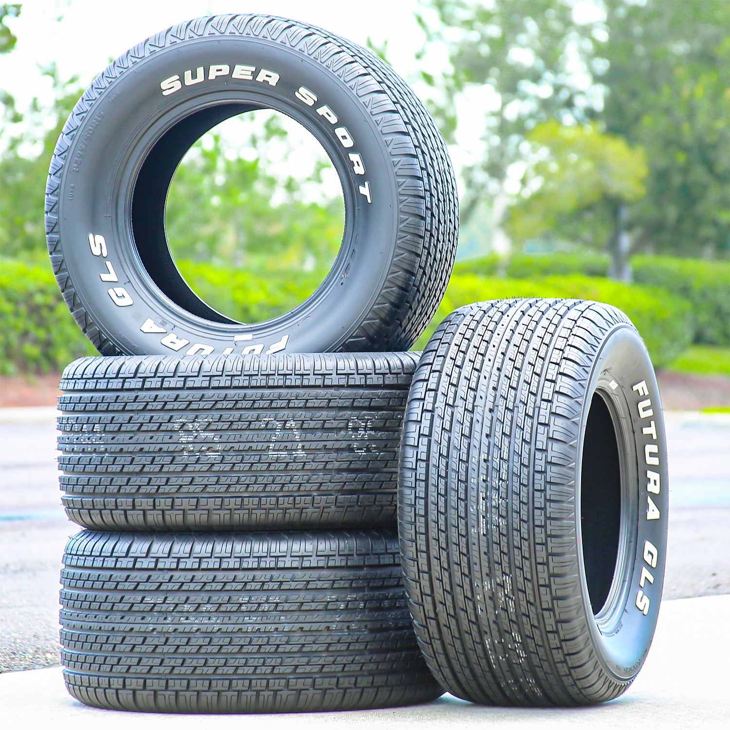 4 Tires Futura (by Cooper) GLS Super Sport 295/50R15 105S AS A/S All Season