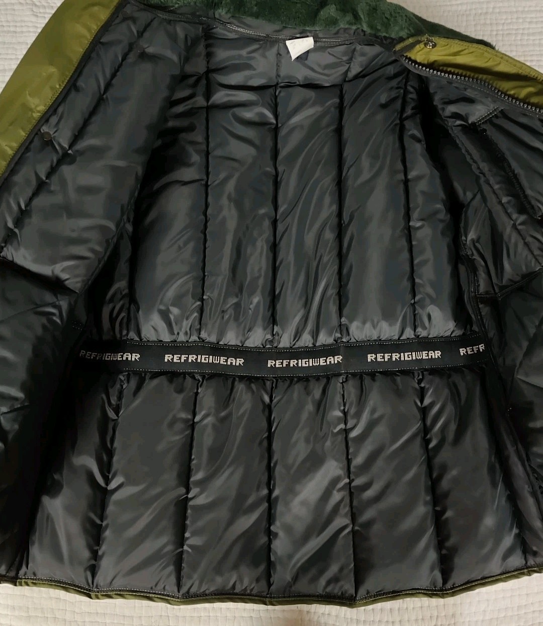 Refrigiwear Sage Green Iron-Tuff Insulated Jacket Mens Size 3XLARGE