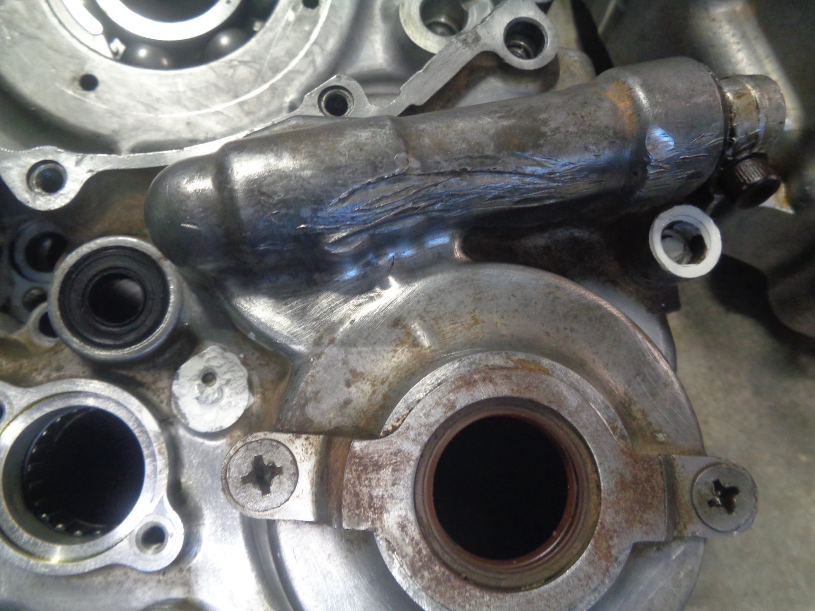 03-08 Suzuki LTZ400 Engine Case Crankcase