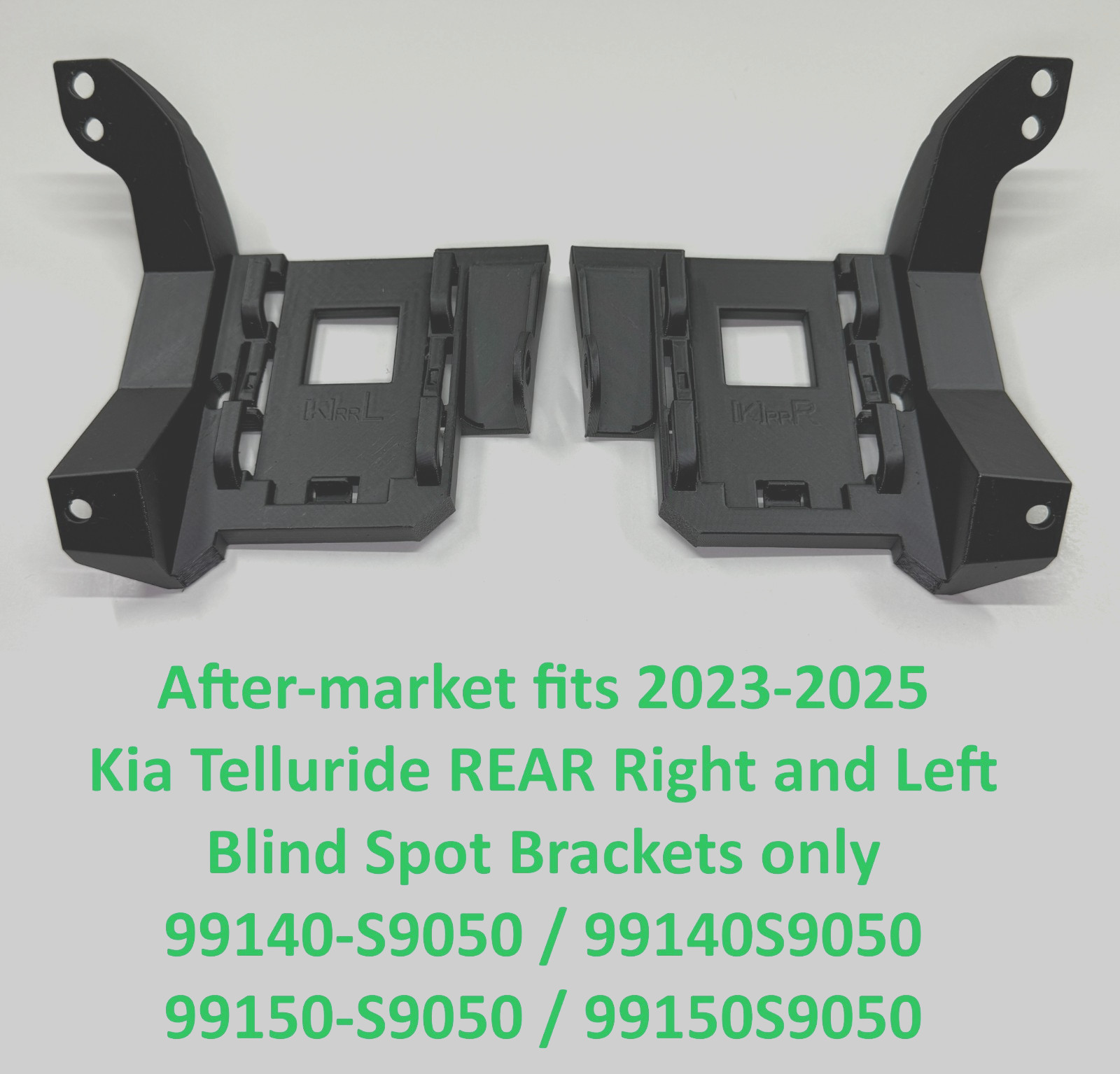 2023-2025 Kia Telluride REAR Right and Left Blind Spot Brackets After-market