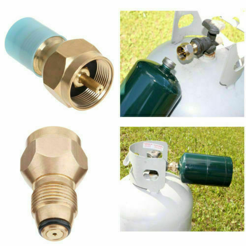 Propane Refill Adapter Lp Gas Cylinder Tank Coupler Furnace Connector Heater