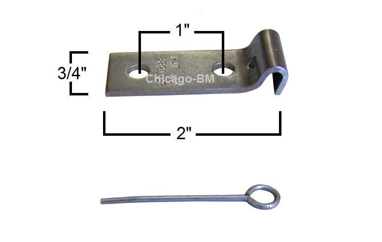 Zig Zag Spring Clips/Bracket Repair Kit + Screws-Upholstery Supplies-Made In USA