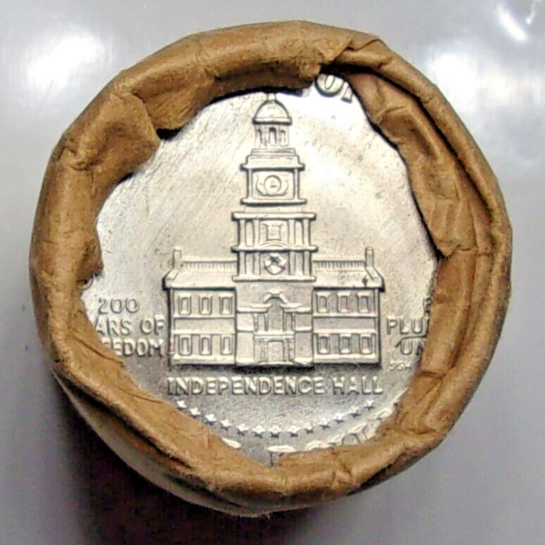 1776-1976 D Bicentennial Kennedy Half $1.00 Uncirculated COIN from Original Roll