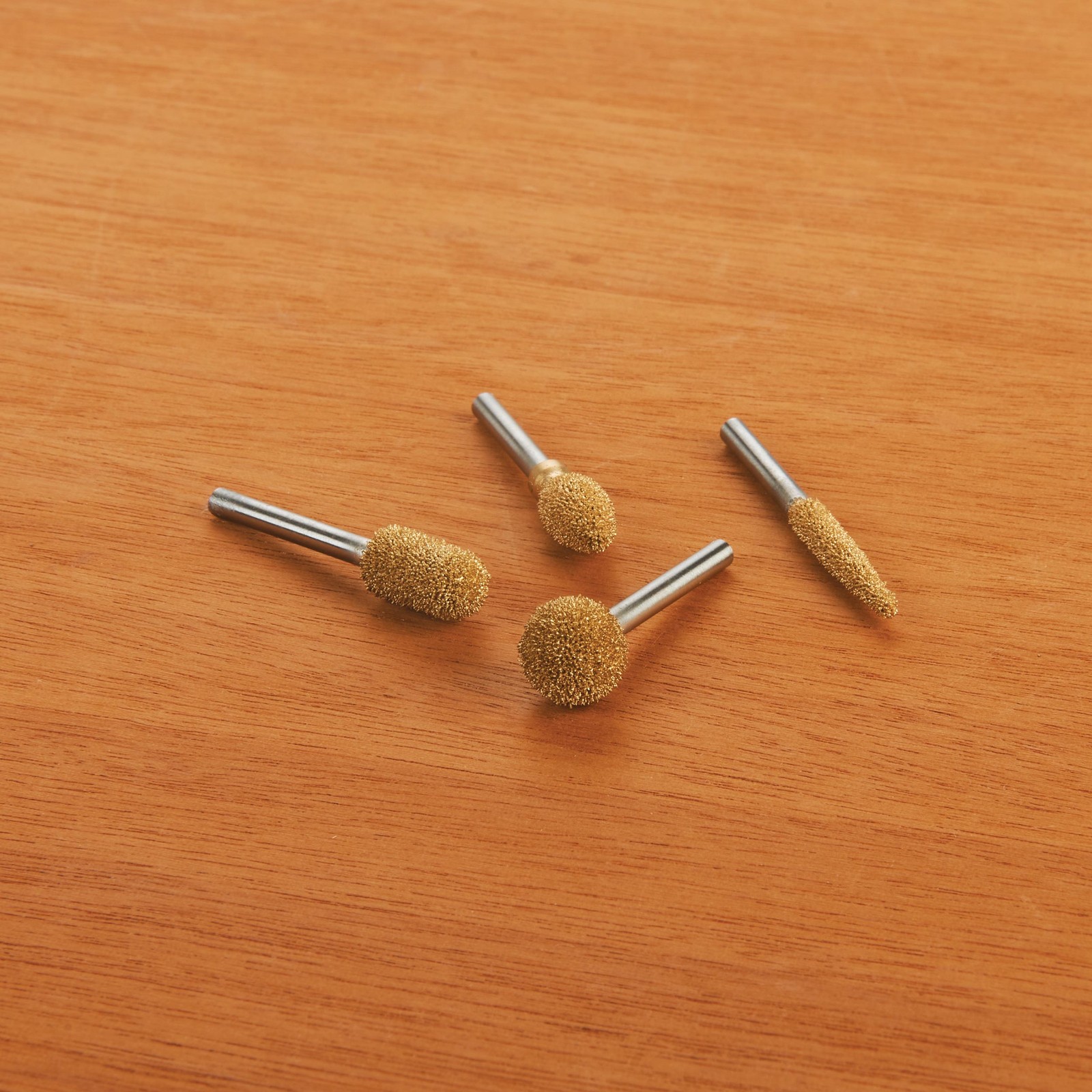 Kutzall Original Rotary Burr Set - 1/8" Shaft - Fine - 4 Piece