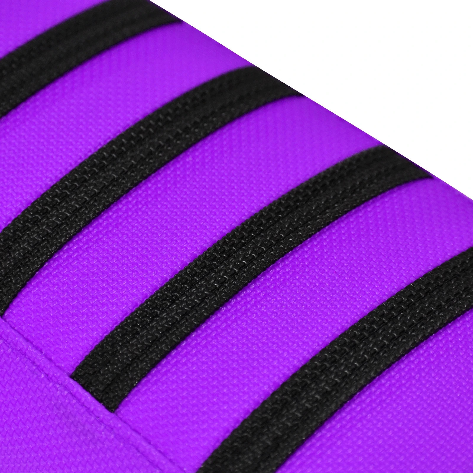 2019-2024 Kawasaki KX KXF 250 Ribbed Seat Cover ALL PURPLE / BLACK RIBS #174