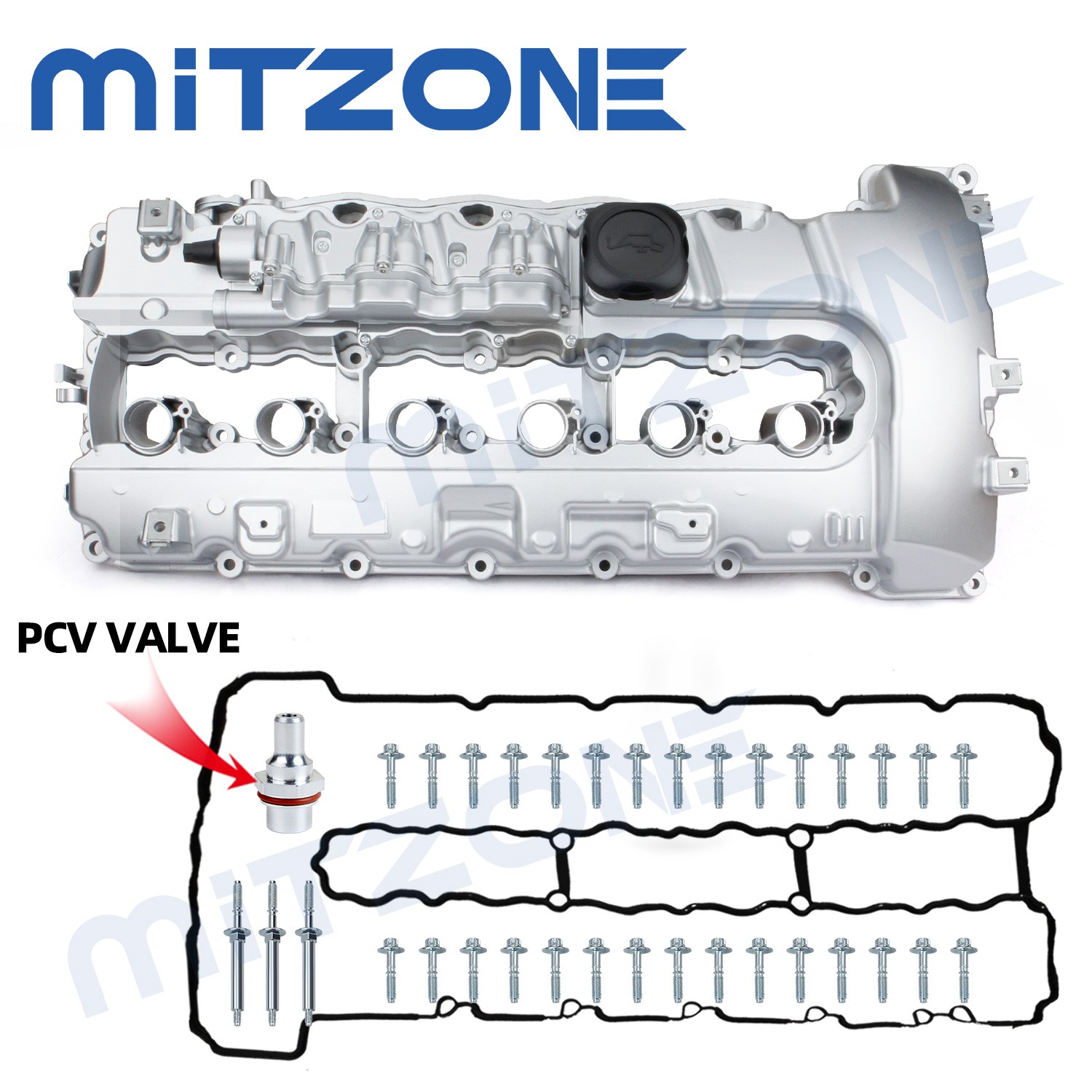 ALUMINUM Valve Cover for BMW N54 135i 335i 335xi 335is 535i xDrive 740i X6 Z4🚗