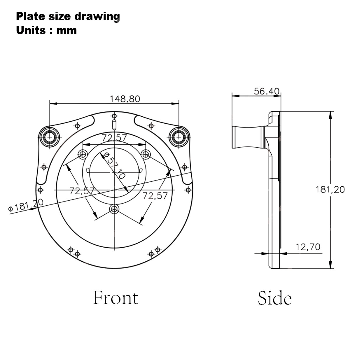 Chrome Air Cleaner Intake For Harley Touring Road King FLHX Street Glide 08-16