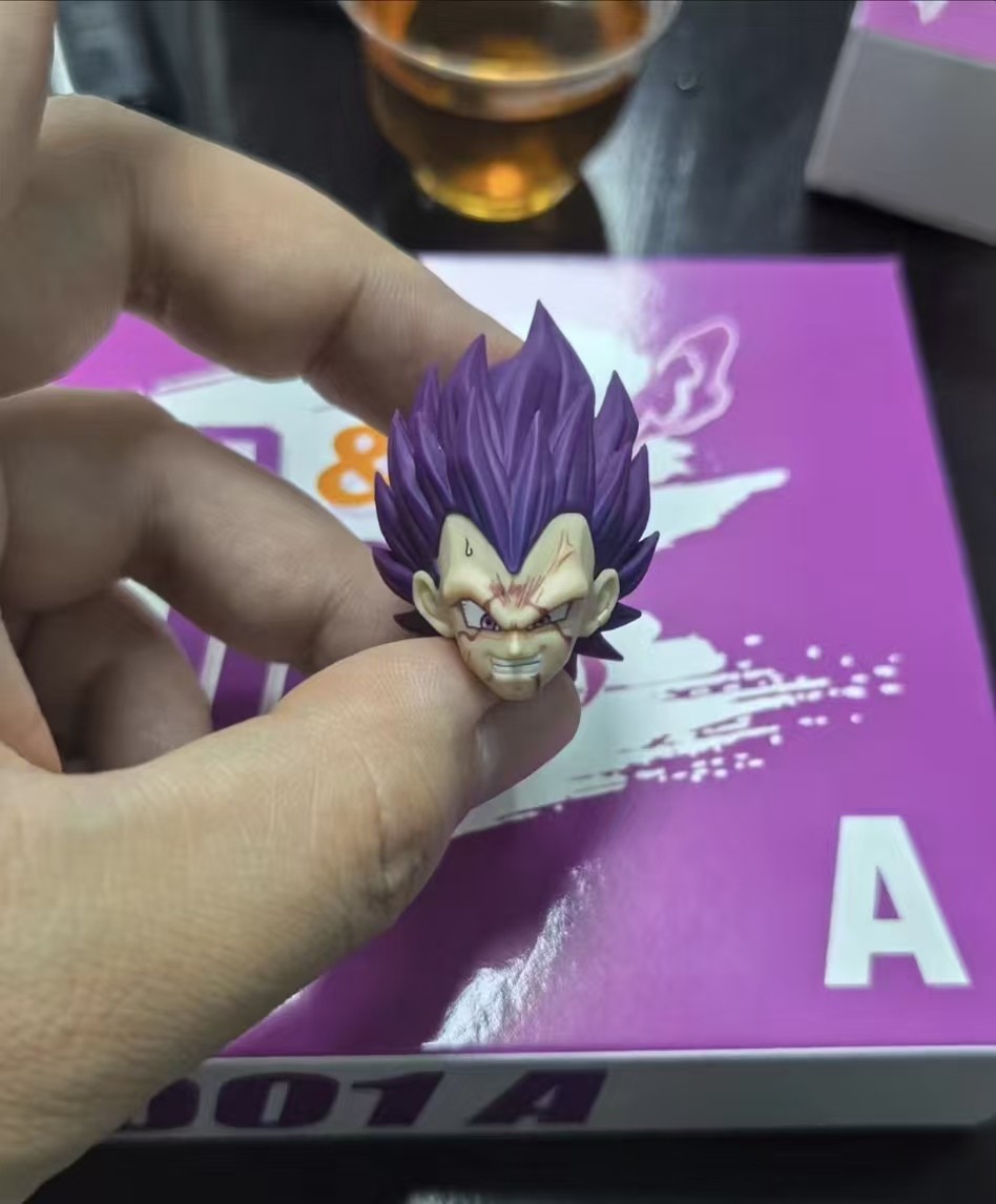 AIR&OQ custom UE Vegeta 1/12 shf Ultra Ego Vegeta Head sculpture kit AIR&OQ 001