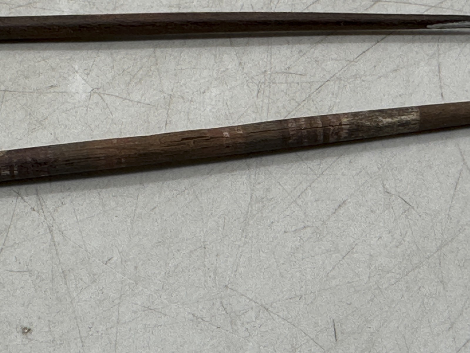 Pre-Columbian Spindle Lot ~ 1 Bead, Several with Thread