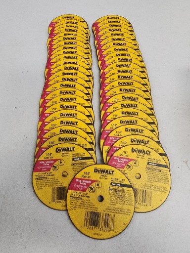 DEWALT DW 8704 3" X 1/16" X 1/4" Cut-Off Wheel 50 Pack New