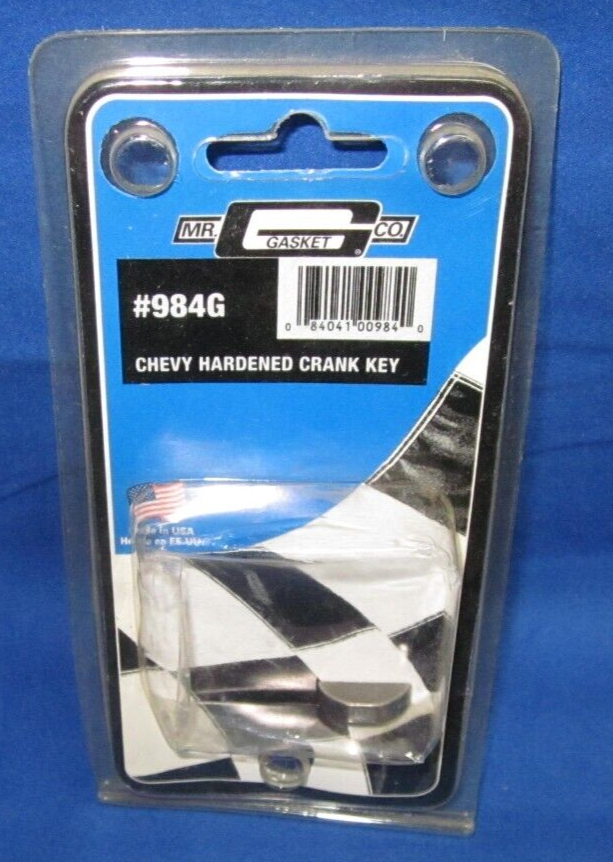Mr Gasket 984G ~ Chevy Hardened Crank Key