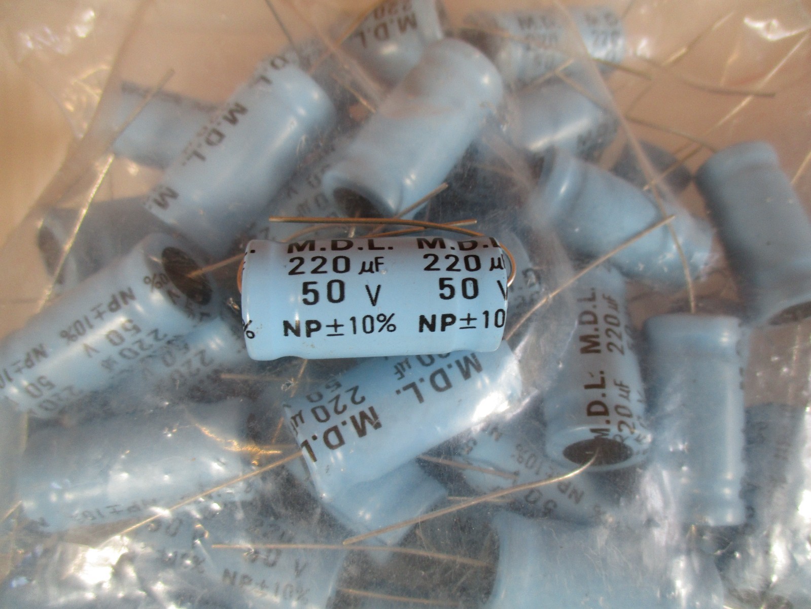 Lot of Vintage Electrolytic Capacitors New Old Stock Lot of 260 Ham Radios