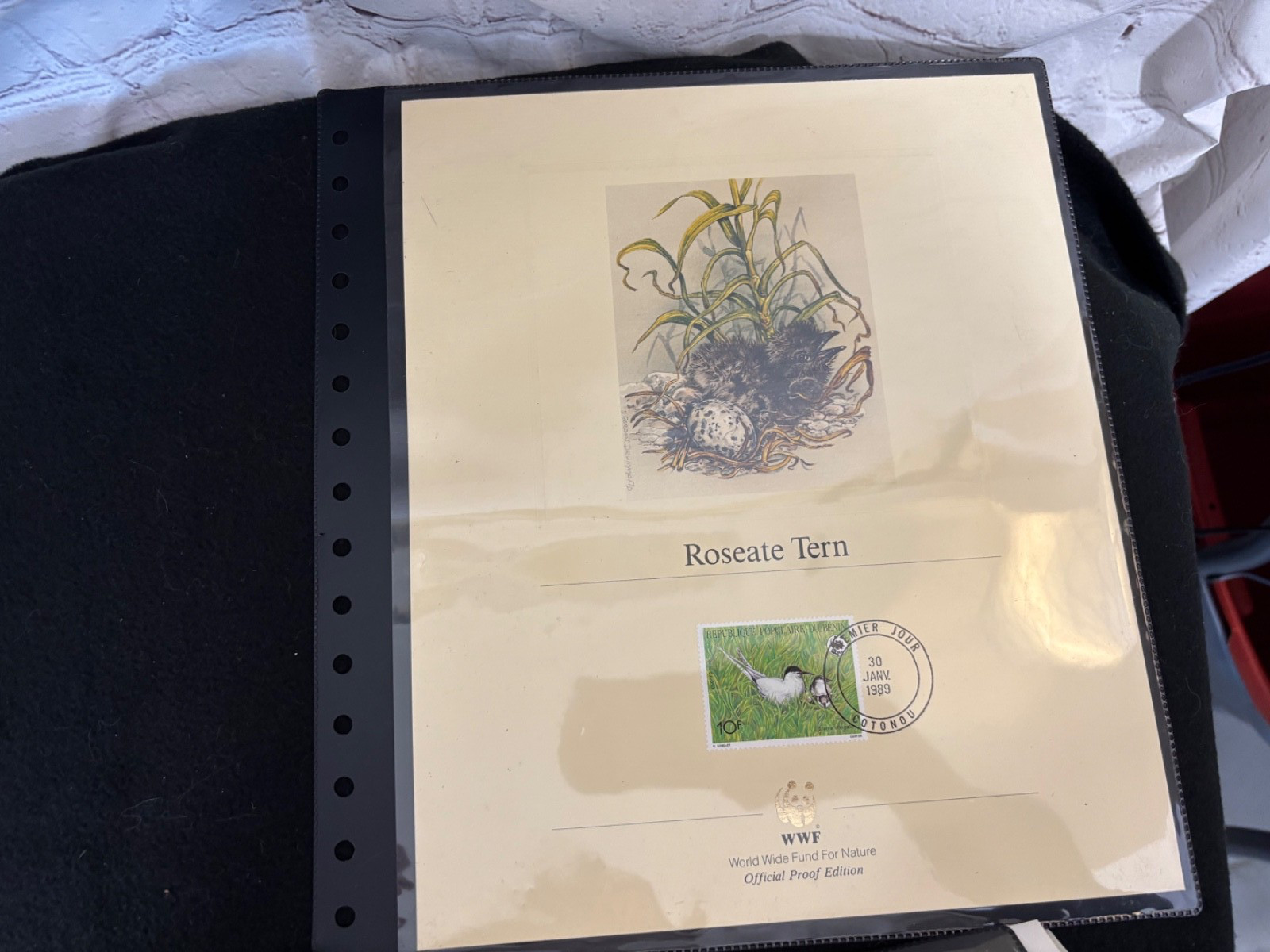 WWF various Official Proof Edition sheets lot