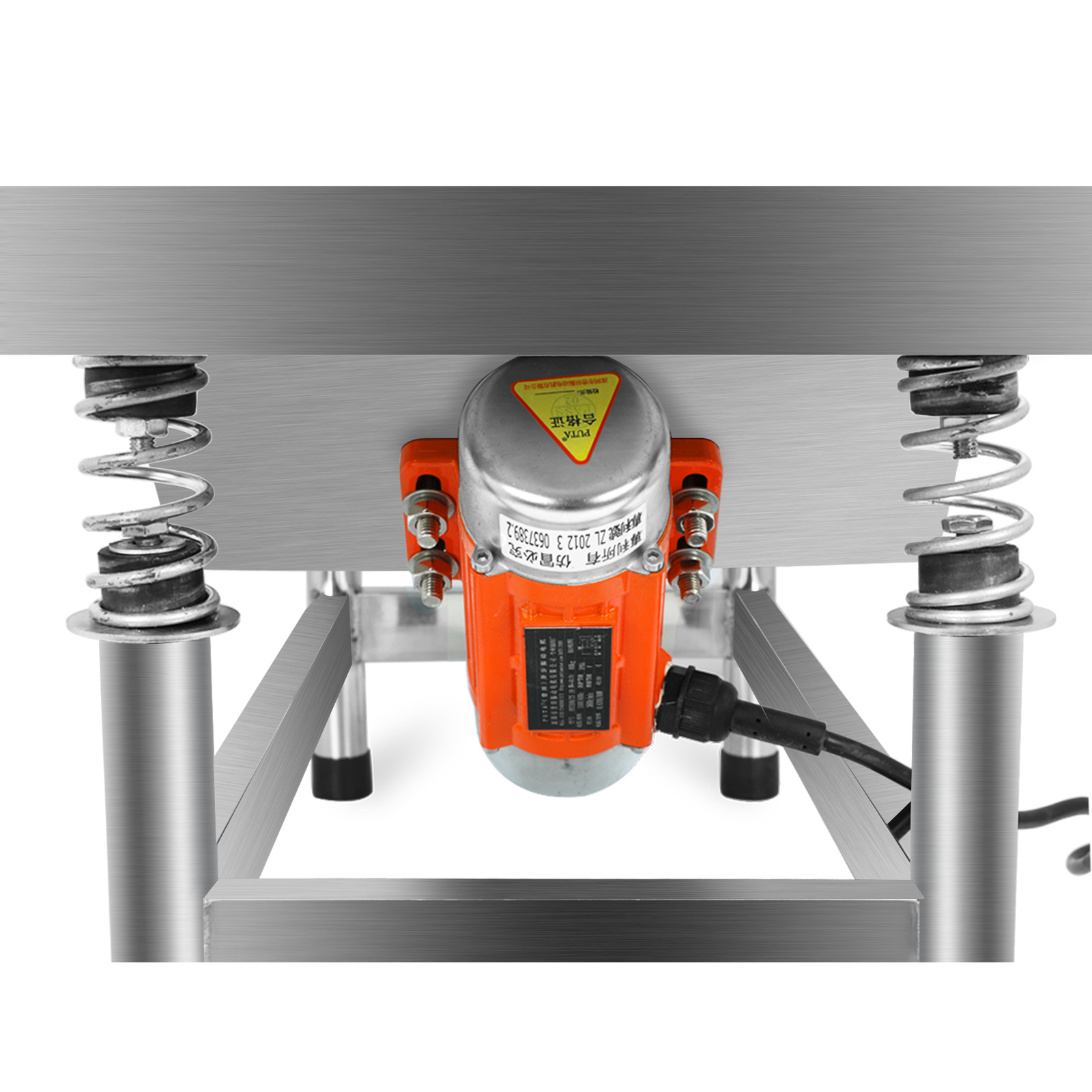 110V Commercial Vibrating Sifter Electric Screening Machine Shaker Strainer Top