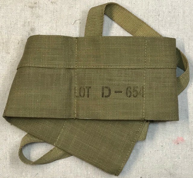 WWI M1903 SPRINGFIELD AND M1917 ENFIELD RIFLE AUTHENTIC M1906 REPLICA BANDOLEER