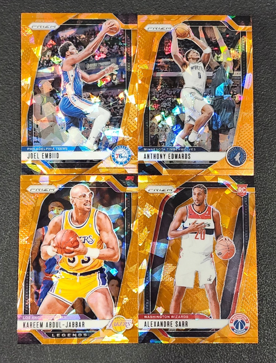 2024-25 Prizm Basketball ORANGE ICE PRIZMS You Pick - 2 Card Minimum