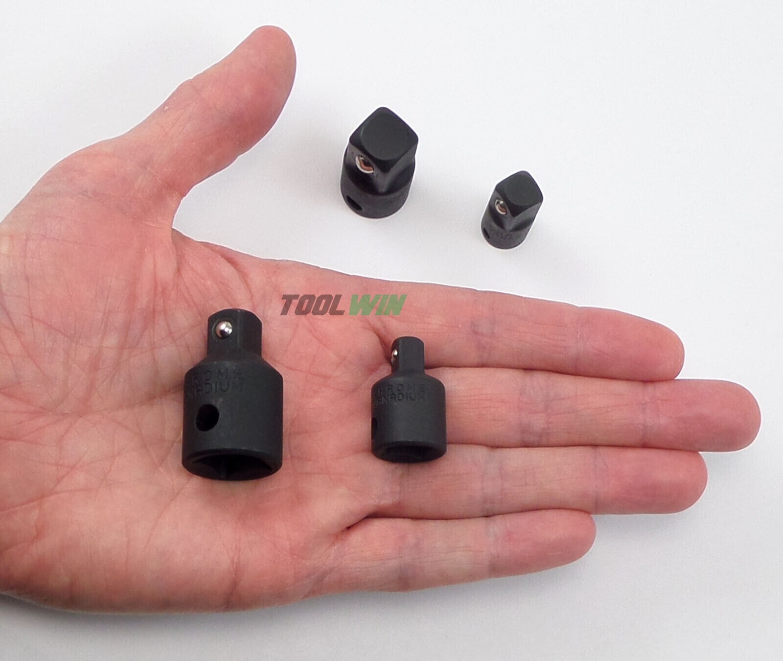 4 pack Air Impact Socket Adapter Set 3/8" to 1/4" 1/2 inch Drive Ratchet Reducer