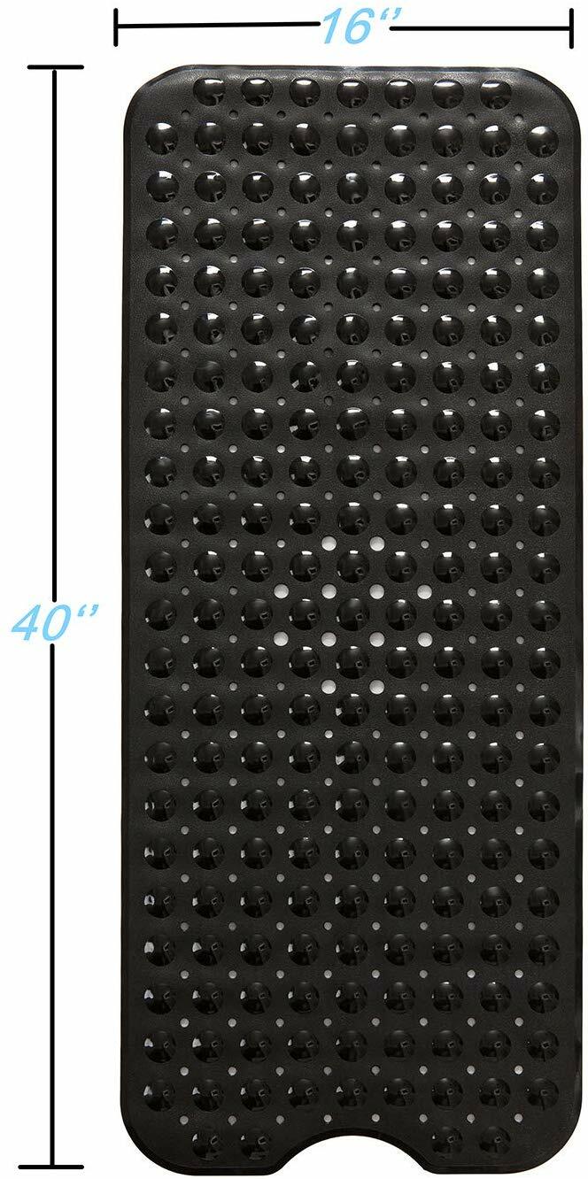 Bath/Tub/Shower Extra Long Mat 40"X16" Anti Slip Antibacterial Machine Washable
