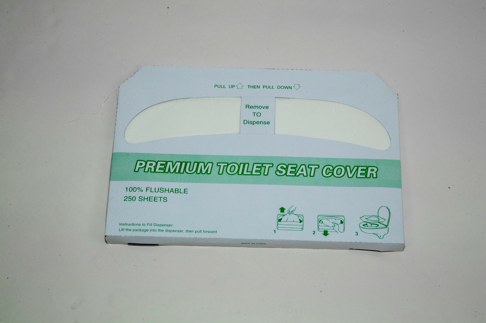 Disposable Toilet Seat Covers 10 Packs of 250 Sheets Per Pack 2500 Sheets Total
