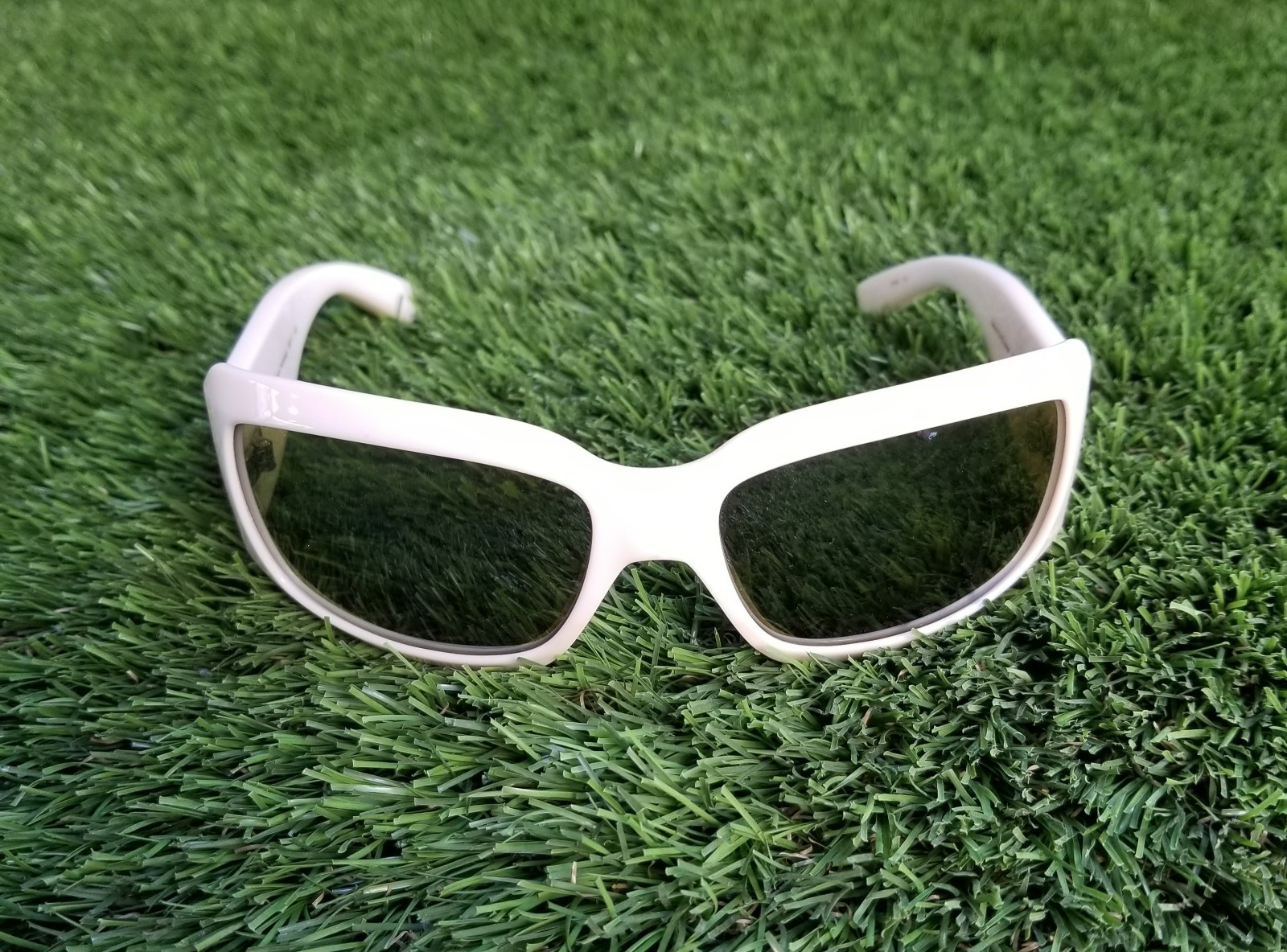 Callaway Ivory Golf Sunglasses Green NEOX Lenses Rhinestones C410WH G RARE