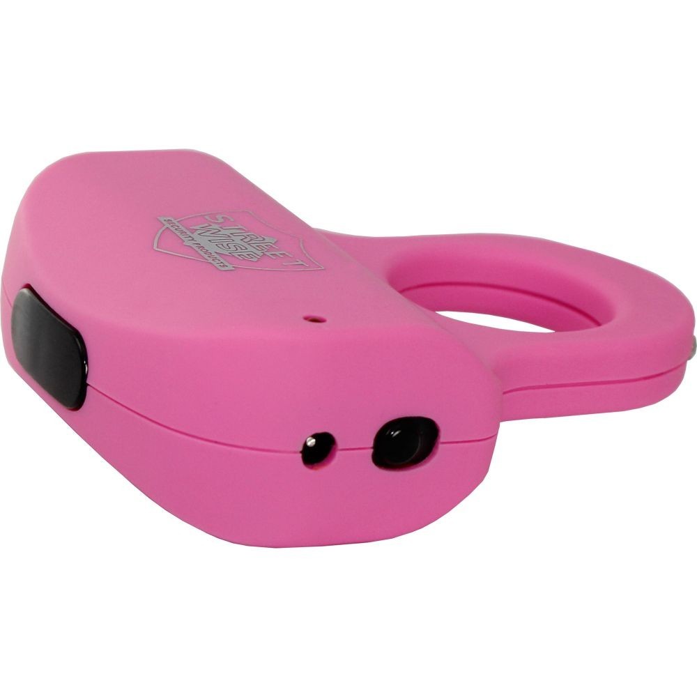 NEW~STING RING RECHARGEABLE STUN GUN 18M - PINK