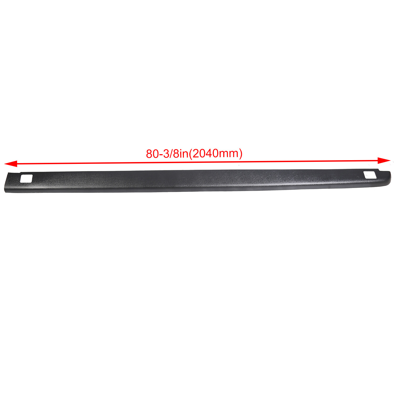 6'4" Bed Rail Cap w/Hole Top Cover Protector Fit 2002-2009 Dodge Ram 1500/2500