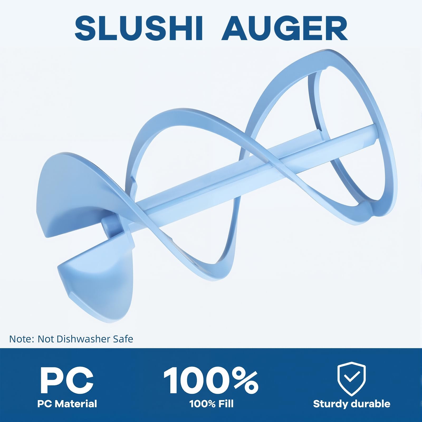 Auger for Ninja Slushie FS301 & FS300, integrated casting is BPA Parts,Slushi...