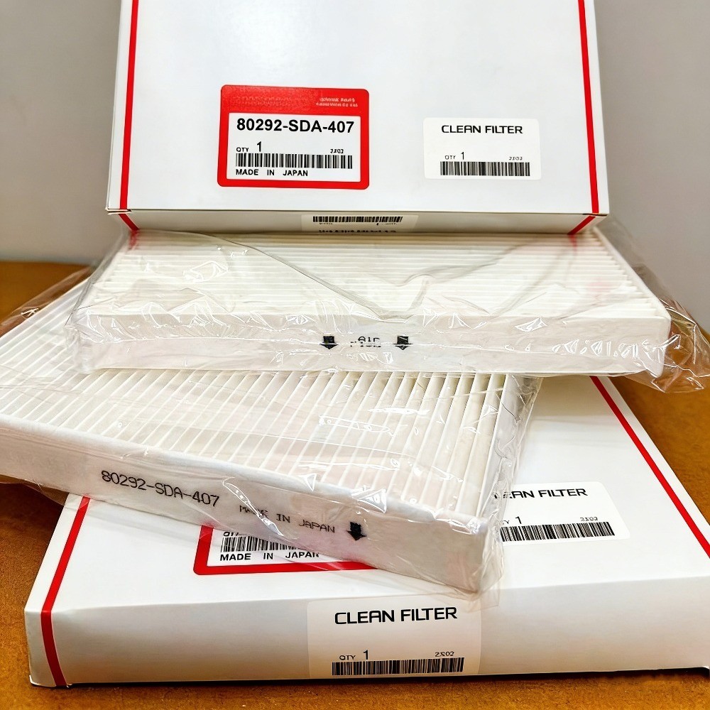 2 pieces OEM GENUINE PART 80292-SDA-407 Honda Cabin Air Filter