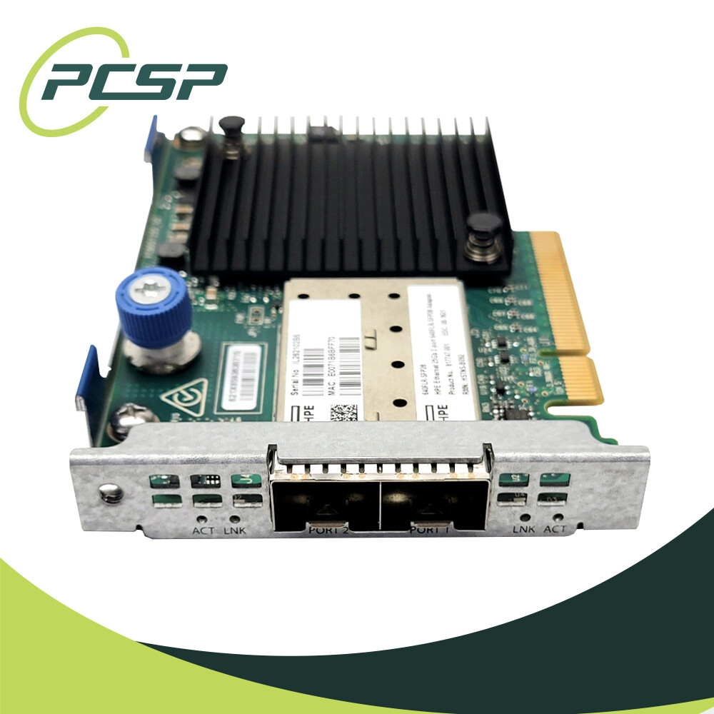 HPE 640FLR-SFP28 Dual Port SFP+ 10/25Gb 840139-001 Network Adapter