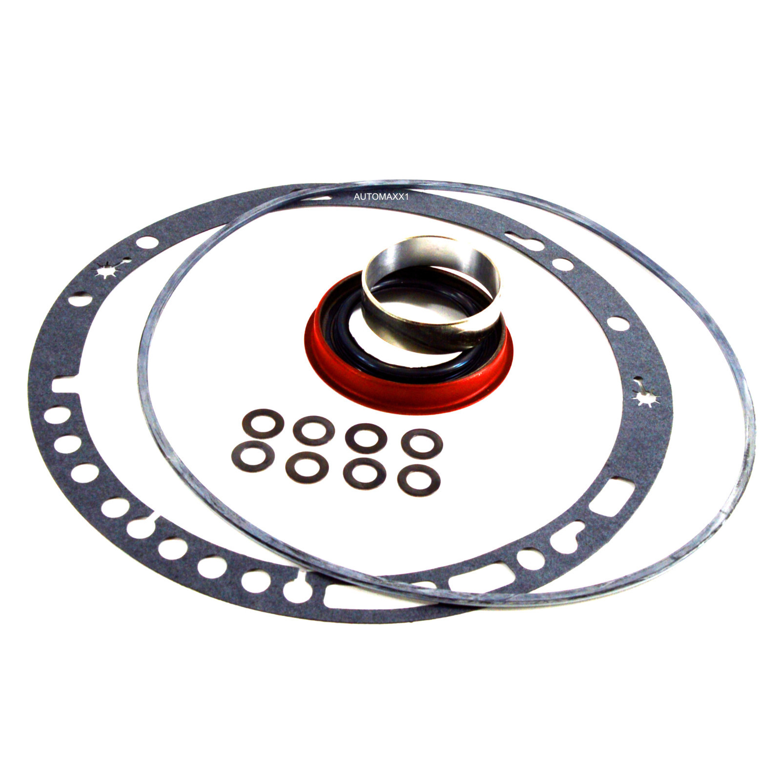 Turbo 350 TH350C Transmission Front Pump Seal Kit with Bushing 1969-1986