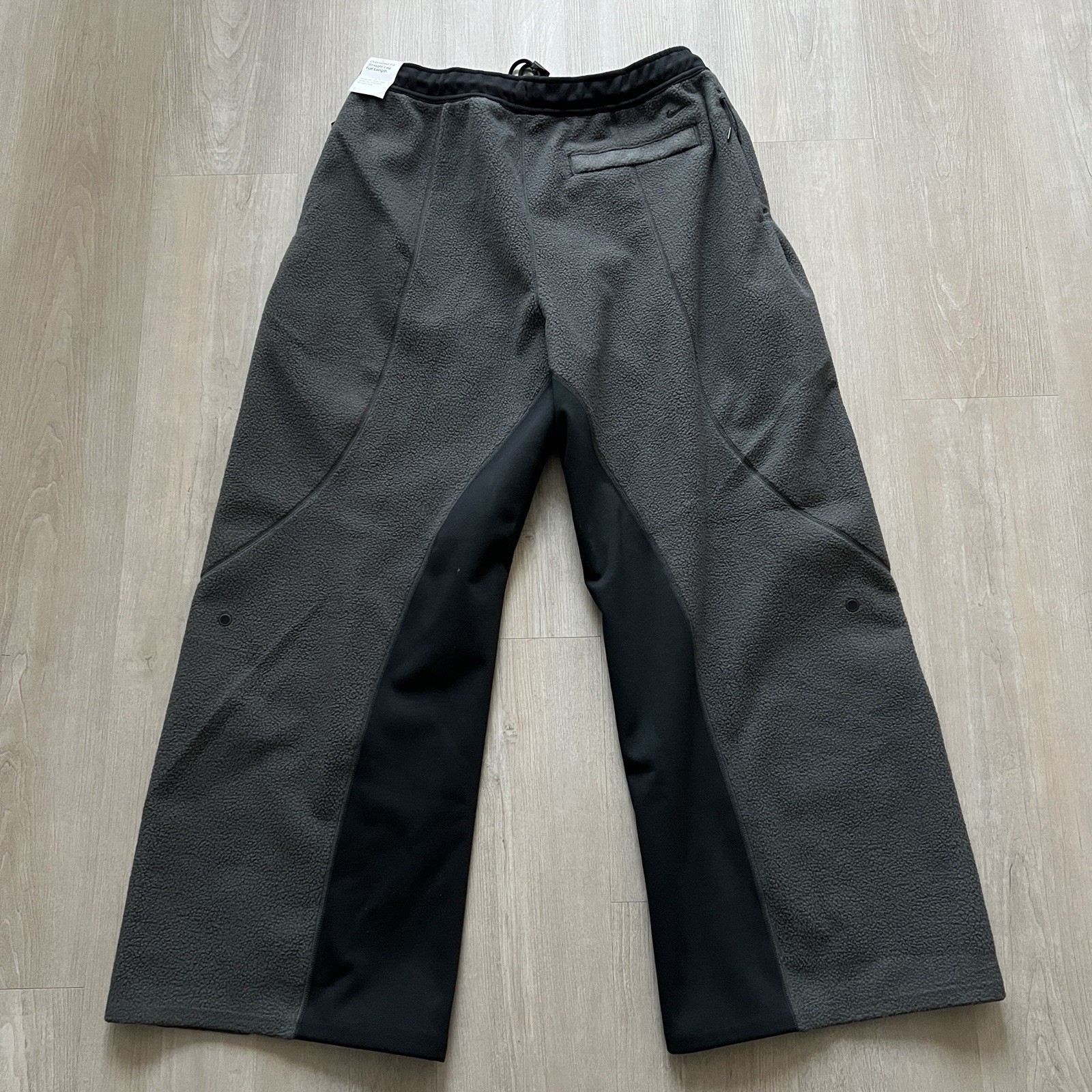 Nike Tech Boreas Open Hem Pants Black Anthracite New IB3365-010 Size L, XL